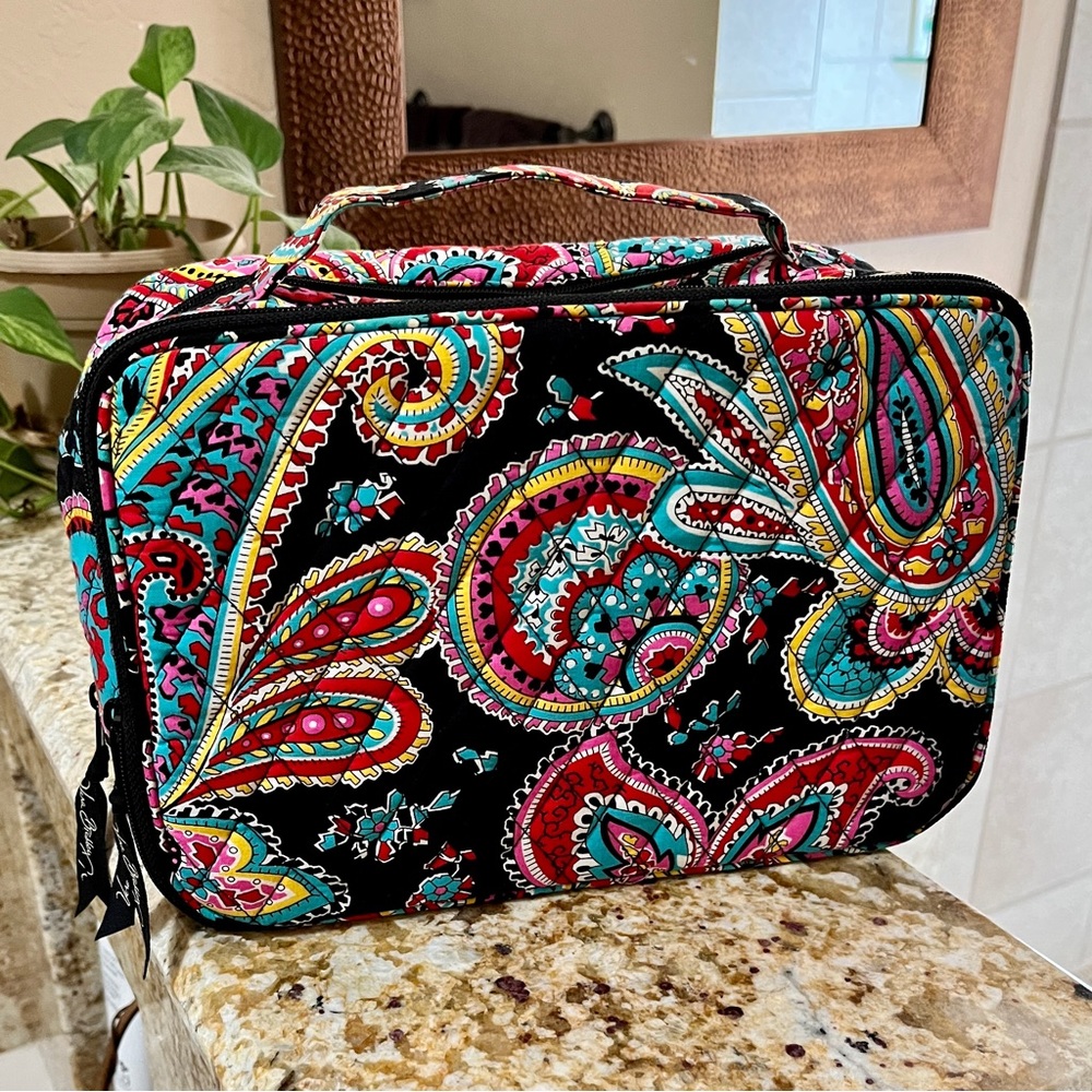 Vera Bradley Makeup/Travel Overnight Bag